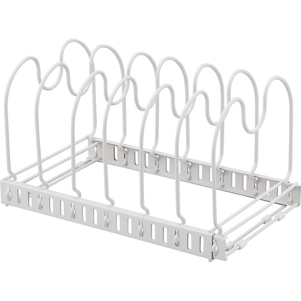 伸縮型鍋蓋スタンド