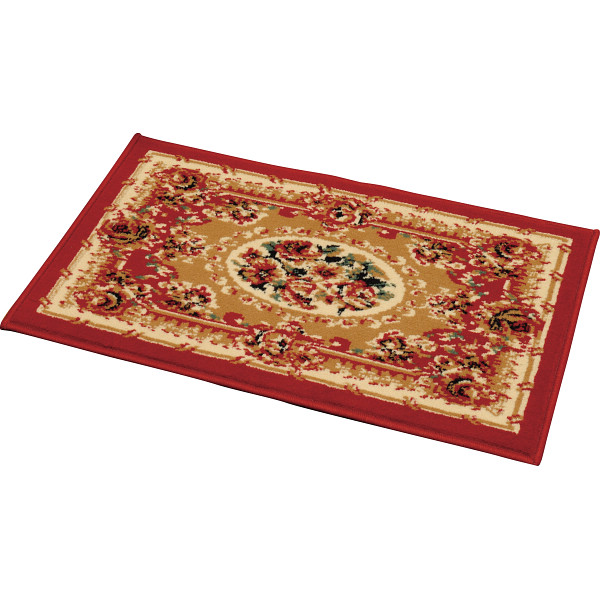 ウィルトン織マットレッド