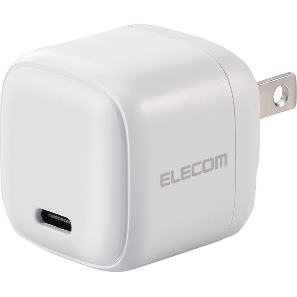 エレコム　Ｔｙｐｅ－Ｃ　充電器　ＰＤ　２０Ｗ　軽量ホワイト