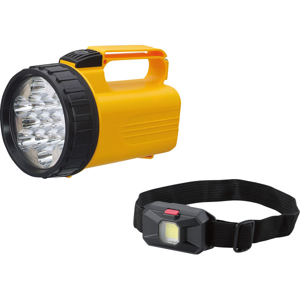 １３ＬＥＤスーパーライト＆コンパクトヘッドライトセット