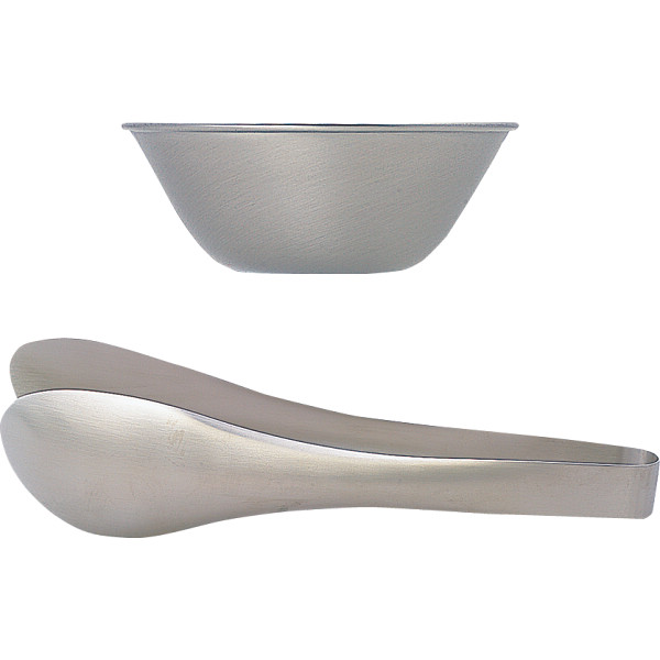 柳宗理 ステンレスボウル＆穴無しトングセット