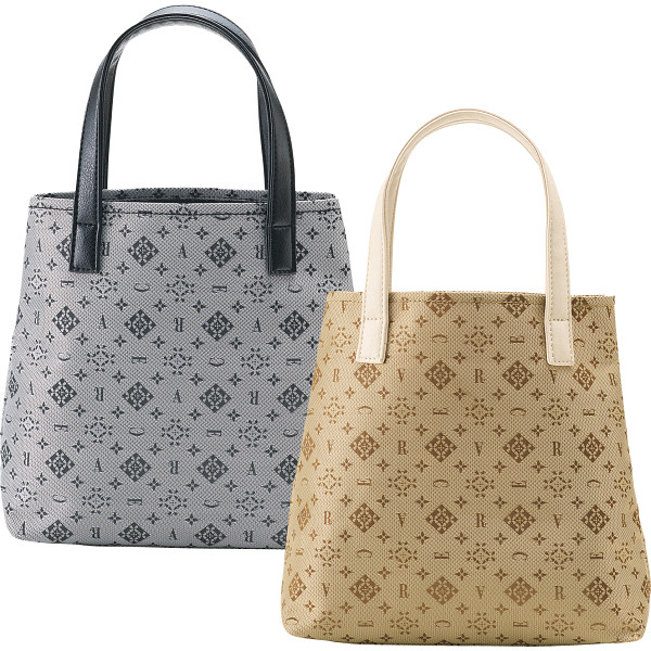 クレアトラベラー　ミニトート２個セットブラック＆ゴールド