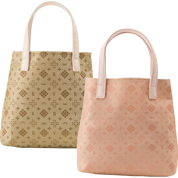 クレアトラベラー　ミニトート２個セットゴールド＆ピンク