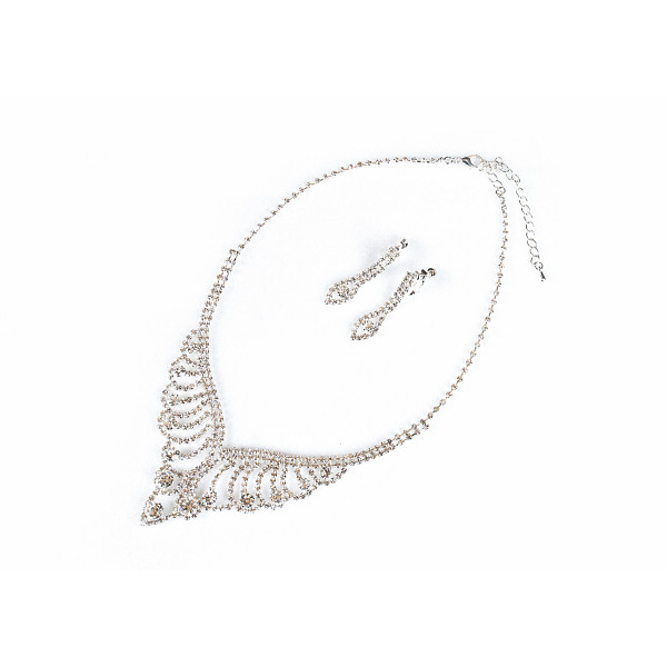 煌きネックレス＆イヤリング