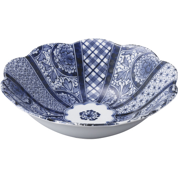 紺青花　花形２３．５ｃｍ大鉢