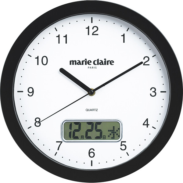 壁掛け時計 カレンダー機能付