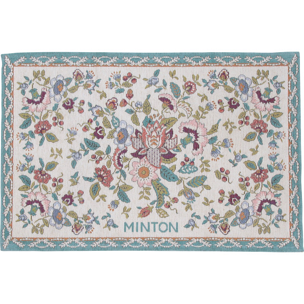 ミントン ジャガード織マットマルチカラー