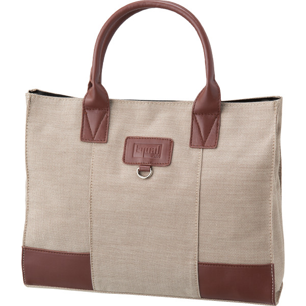 ジュンコ コシノ イコール エルガリー手提げバッグブラウン