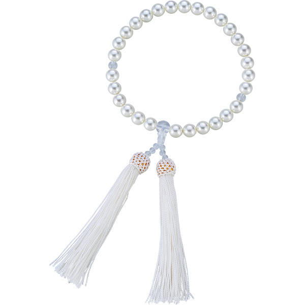 パール念珠ホワイト