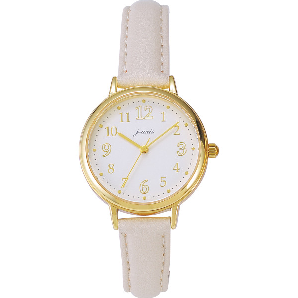 レディースウオッチアイボリー