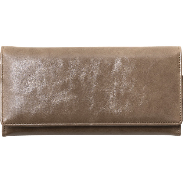 イルムス ナチュラルカラー長財布ブラウン