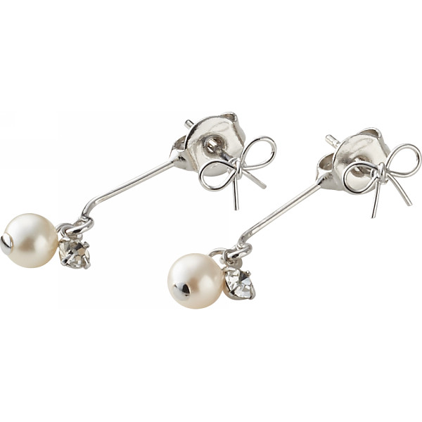 ミチコ ロンドン コシノ リボンパールピアス