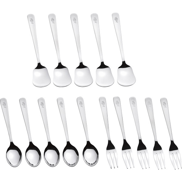 燕三 ステンレスライラック カトラリー１５本セット