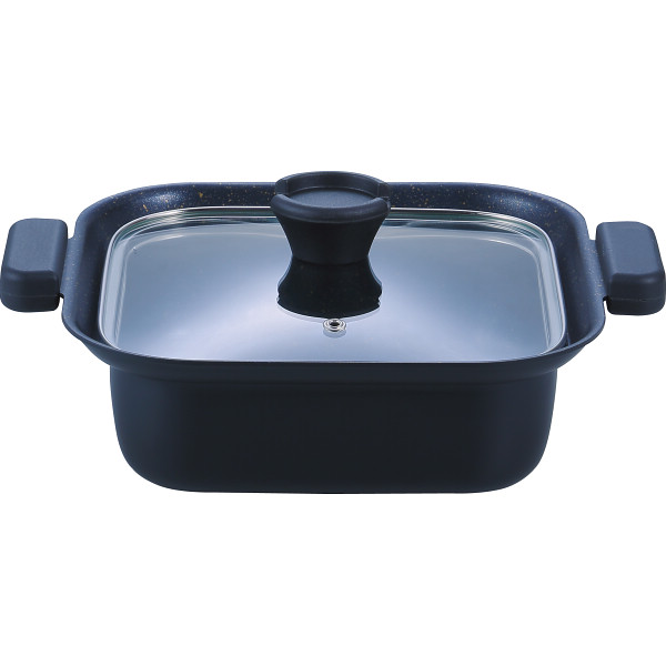 囲 ＩＨ対応角型卓上鍋（２０ｃｍ）