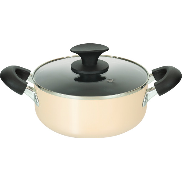 キナリフ ＩＨ対応両手鍋（２０ｃｍ）