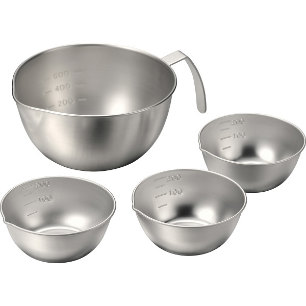 燕三　手付きボウル（１５ｃｍ）＆小分けボウル４点セット