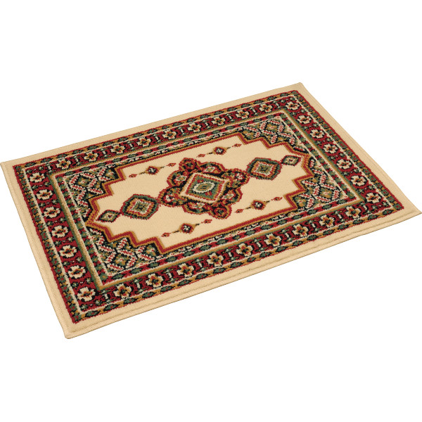 エジプト製ウィルトン織マットベージュ