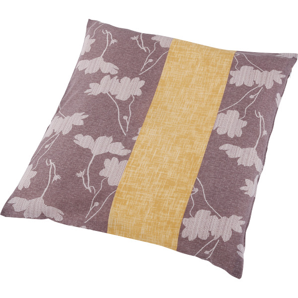 座布団カバー６枚セットグレイブラウン