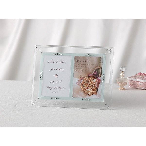 ガラスフォトフレーム ２窓