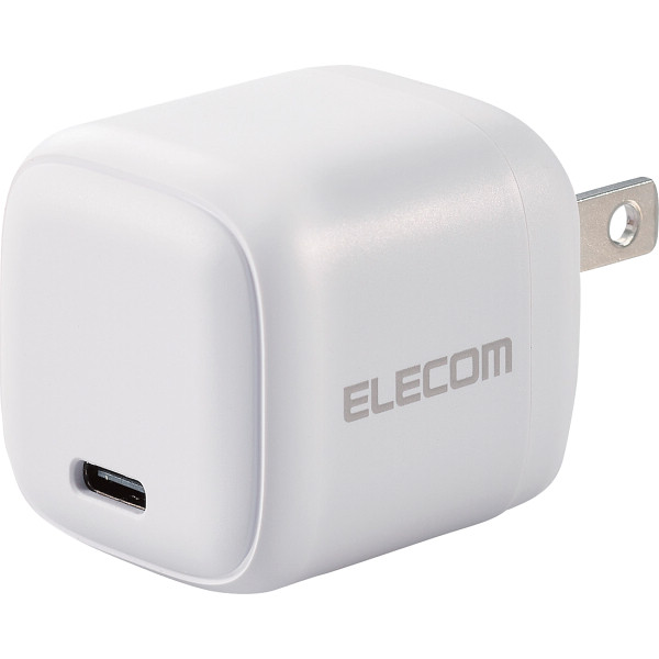 エレコム　Ｔｙｐｅ－Ｃ　充電器　ＰＤ　３０Ｗ　ＰＰＳ　軽量ホワイト