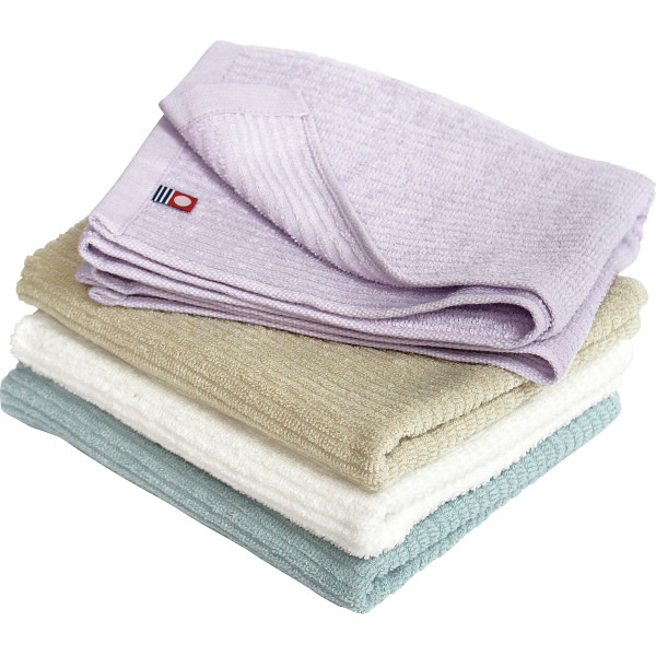 今治薄麗　フェイスタオル４枚セット