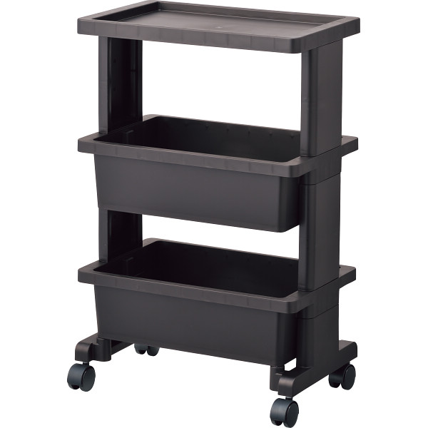 テーブルワゴンミニブラック