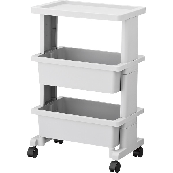 テーブルワゴンミニライトグレー