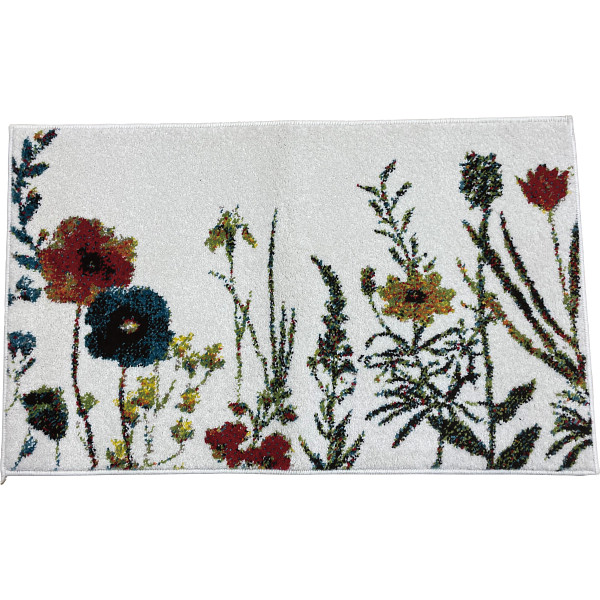 トルコ製玄関マットアイボリー