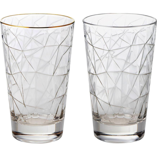 ヴェトリ ドロミティ ペアハイボール ゴールド＆プラチナ