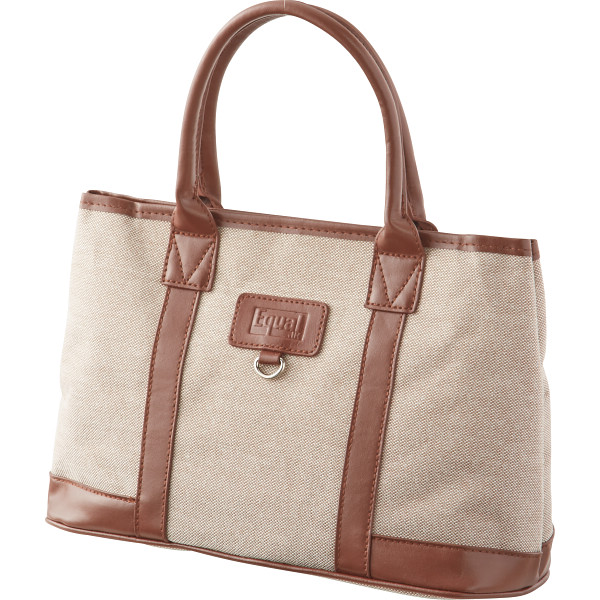 ジュンコ コシノ イコール エルガリー手提げバッグブラウン