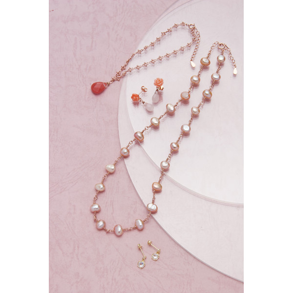 チェリークォーツブレスレット