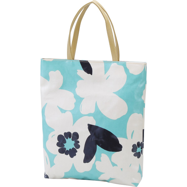 日本製コーティング手さげグリーン