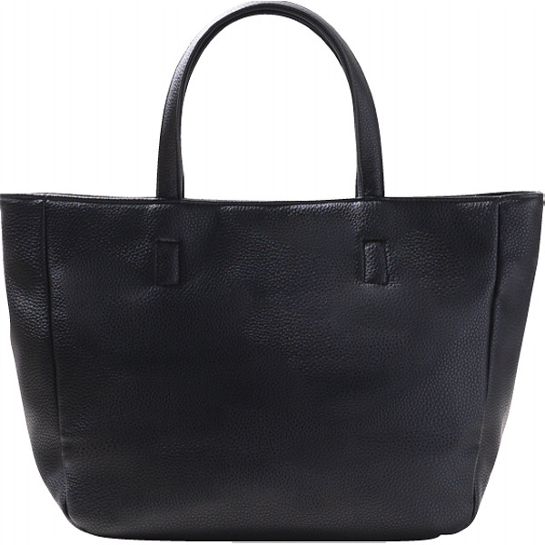 アッシュエル シンプルトートバッグブラック