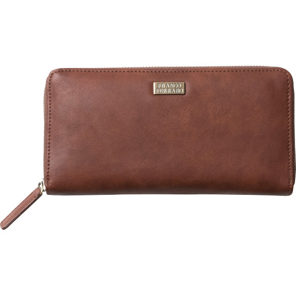 フランコフェラーロ 長財布ブラウン