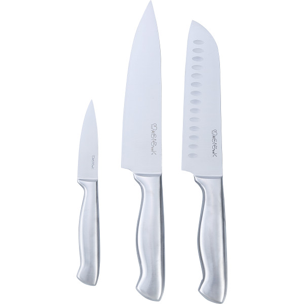 マジクック　オールステンレス包丁３本セット