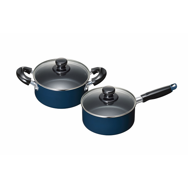 スティージーII ＩＨ片手鍋（１６ｃｍ）＆両手鍋（１８ｃｍ）セット