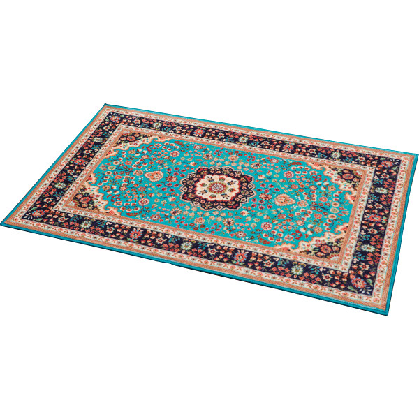 手触りすべすべウォッシャブルマットグリーン