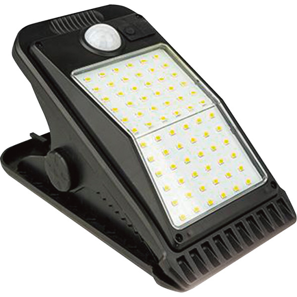 クリップ式ソーラー人感センサーライト