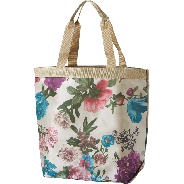 日本製オーガンジーエコバッグホワイト