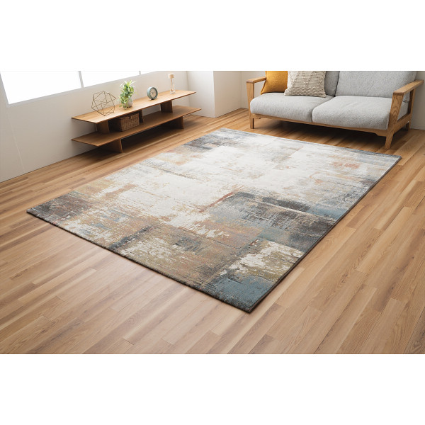 ベルギー製ウィルトン織ラグ