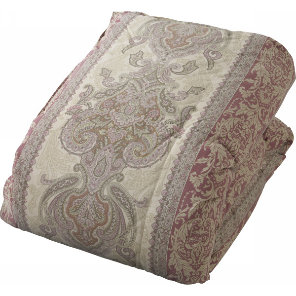 ポーランド産ホワイトグースダウン羽毛掛けふとんピンク