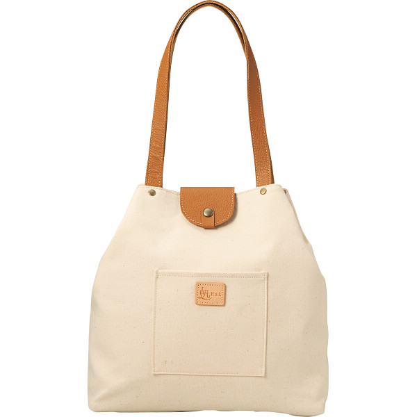 ＨａＬ　倉敷産帆布×姫路レザー　Ａライントートキナリ