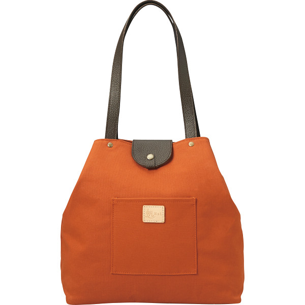 ＨａＬ　倉敷産帆布×姫路レザー　Ａライントートテラコッタ