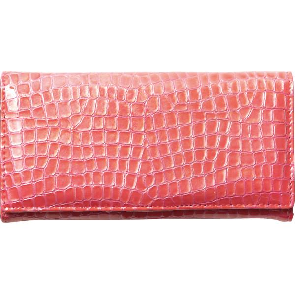 マデーラ イタリアンレザー財布セットピンク