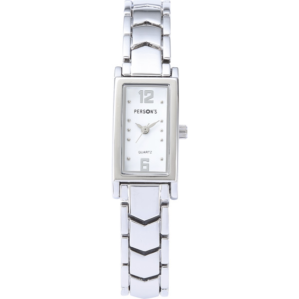 パーソンズ　レディース腕時計ホワイト