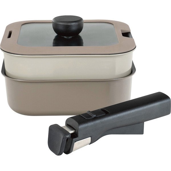 レクトメイト　角型着脱（１８ｃｍ）４点セットグレージュ