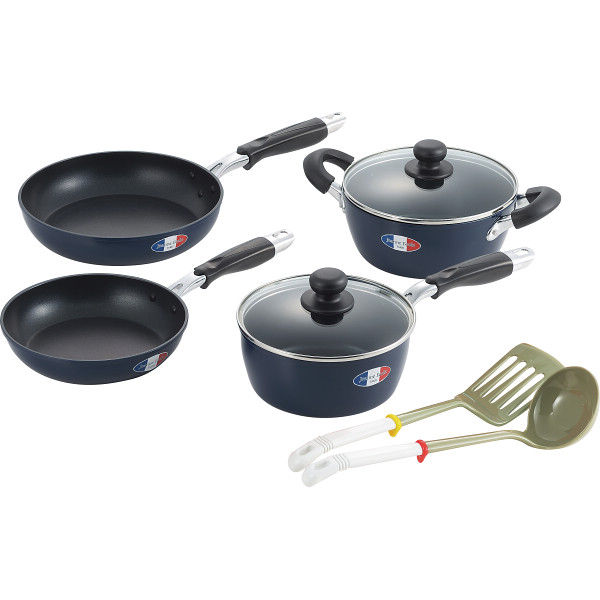 ジャンヌ・エコール 鍋４点セット ツール付