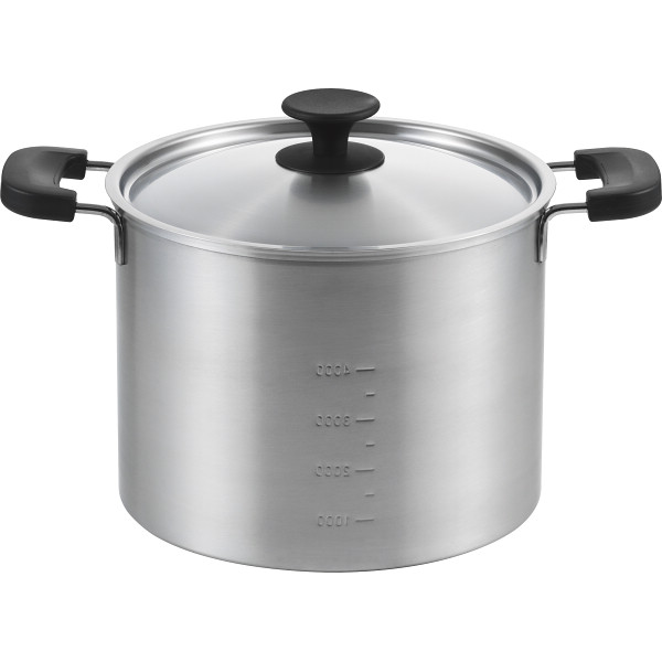 コンテント　寸胴鍋（２２ｃｍ）（目盛付）