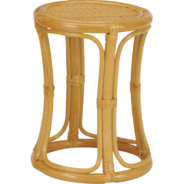 籐スツール