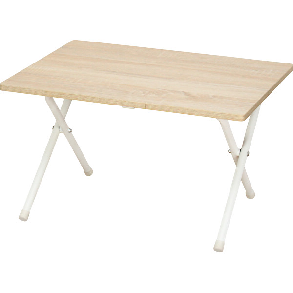 折りたたみ木製ローテーブルナチュラル